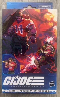 Hasbro G.I. Joe Classified Series David L. Bazooka Katzenbogen Action Figure -Model Figures Shop 5010994100469