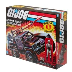 Hasbro Retro G.I. Joe Cobra Stinger With Cobra Officer Vehicle -Model Figures Shop 5010994113452