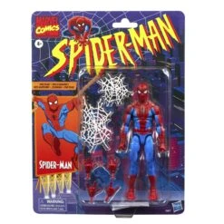 Hasbro Marvel Legends Retro Series Spider-Man Cel-Shading Comic Ver. Action Figure -Model Figures Shop 5010994158477