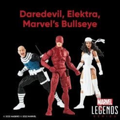 Hasbro Marvel Legends Daredevil, Elektra, & Marvel's Bullseye 3 Pack Action Figure Exclusive -Model Figures Shop 5010994171414b