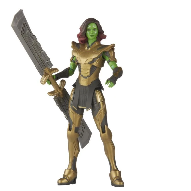 Hasbro Marvel Legends Disney+ Wave What IF...? Warrior Gamora (BAF Hydra Stomper) Action Figure 4 Hasbro Marvel Legends Disney+ Wave What IF...? Warrior Gamora (BAF Hydra Stomper) Action Figure - Image 2