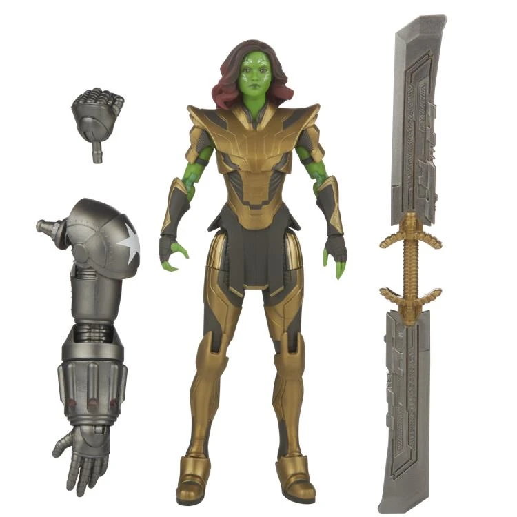 Hasbro Marvel Legends Disney+ Wave What IF...? Warrior Gamora (BAF Hydra Stomper) Action Figure 3 Hasbro Marvel Legends Disney+ Wave What IF...? Warrior Gamora (BAF Hydra Stomper) Action Figure