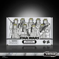 Hasbro Star Wars Vintage Collection Rebel Soldier (Echo Base Battle Gear) F5555 3.75" Action Figure 4-Pack -Model Figures Shop 5010994180591a