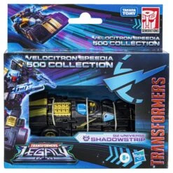 Hasbro Transformers Legacy Velocitron Speedia 500 Collection Deluxe G2 Universe Shadowstrip Action Figure -Model Figures Shop 5010994186586