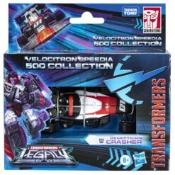 Hasbro Transformers Legacy Velocitron Speedia 500 Collection Deluxe Decepticon Crasher Action Figure -Model Figures Shop 5010994186609