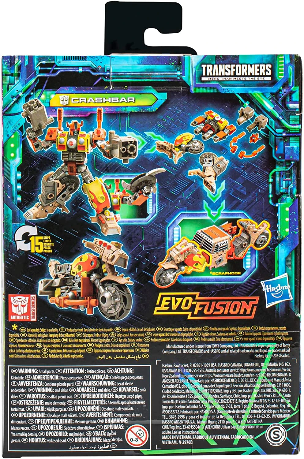 Hasbro Transformers Generations Legacy Evolution Deluxe Class Crashbar Action Figure 4 Hasbro Transformers Generations Legacy Evolution Deluxe Class Crashbar Action Figure - Image 2
