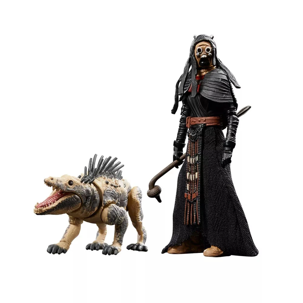 Hasbro Star Wars Black Series Vintage Collection Tusken Warrior And Massiff F6991 3.75" 2-Pack Action Figure 3 Hasbro Star Wars Black Series Vintage Collection Tusken Warrior And Massiff F6991 3.75" 2-Pack Action Figure