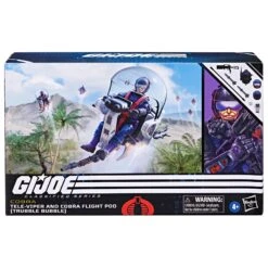 Hasbro G.I. Joe Classified Series Tele-Viper & Cobra Flight Pod (Trubble Bubble) Action Figure And Vehicle 17 Hasbro G.I. Joe Classified Series Tele-Viper & Cobra Flight Pod (Trubble Bubble) Action Figure And Vehicle -Model Figures Shop 5010996111524