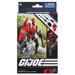 Hasbro G.I. Joe Classified Series #91 Cobra Crimson Alley Viper Action Figure -Model Figures Shop 5010996132826