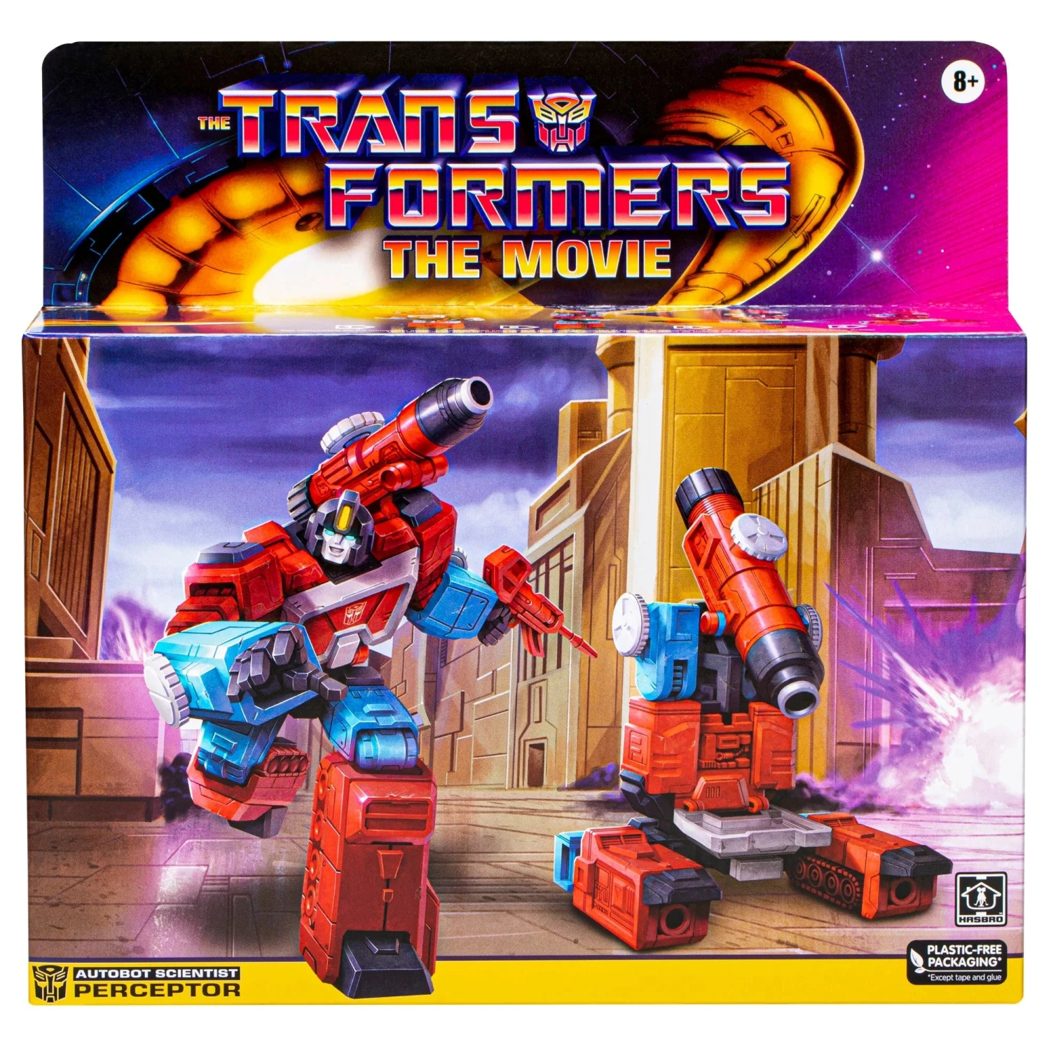 Hasbro Transformers The Movie Retro Autobot Scientist Perceptor Action Figure 6 Hasbro Transformers The Movie Retro Autobot Scientist Perceptor Action Figure - Image 4