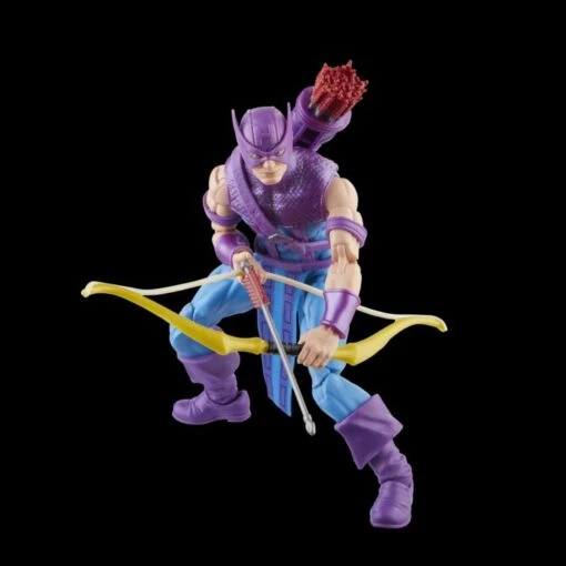Hasbro Marvel Legends 60th Anniversary Avengers Beyond Earth's Mightiest Hawkeye With Sky-Cycle Action Figure - Image 4