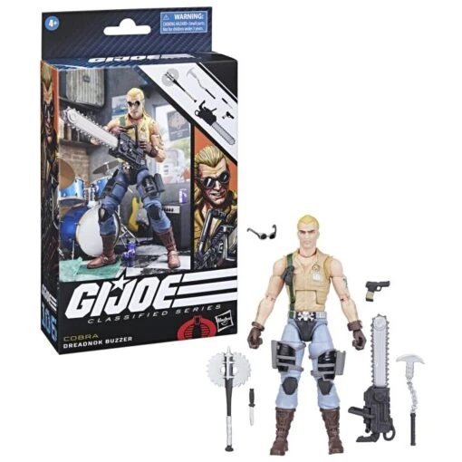 Hasbro G.I. Joe Classified Series 106 Dreadnok Buzzer Action Figure - Image 8