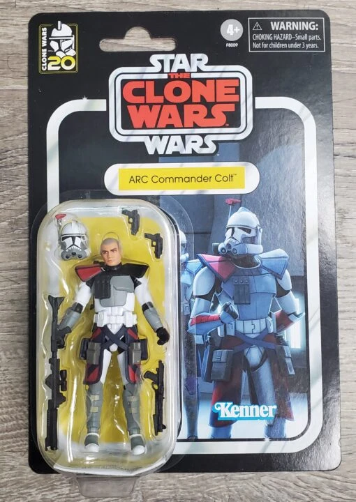 Hasbro Star Wars Vintage Collection Clone Wars ARC Commander Colt VC276 3.75" Action Figure - Image 2