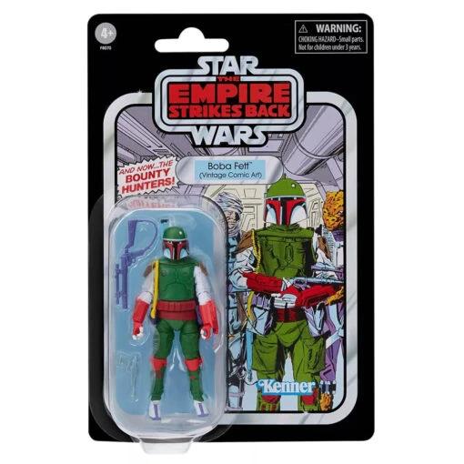 Hasbro Star Wars Vintage Collection Boba Fett (Vintage Comic Art) VC277 3.75" Action Figure - Image 7