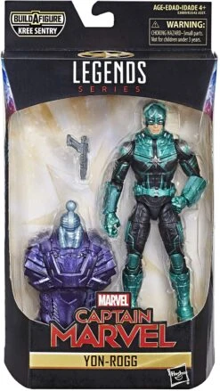 Hasbro Marvel Legends Captain Marvel Series Yon Rogg Kree Sentry BAF Wave Action Figure
