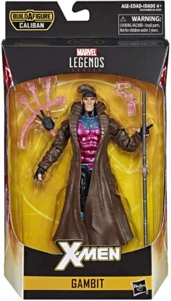 Hasbro Marvel Legends X-Men Series Gambit Caliban BAF Wave Action Figure -Model Figures Shop 630509808540 a