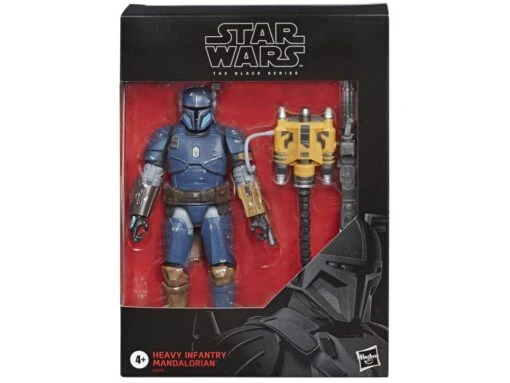 Hasbro Star Wars Black Series The Mandalorian Heavy Infantry Mandalorian 6 Inch Action Figure - Image 5