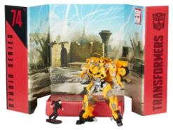 Hasbro Transformers Generations Studio Series #74 Deluxe Bumblebee And Sam Action Figure -Model Figures Shop 630509991082e