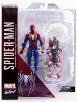 Marvel Select Spider-Man Spiderman PS4 Ver. Action Figure -Model Figures Shop 699788836132