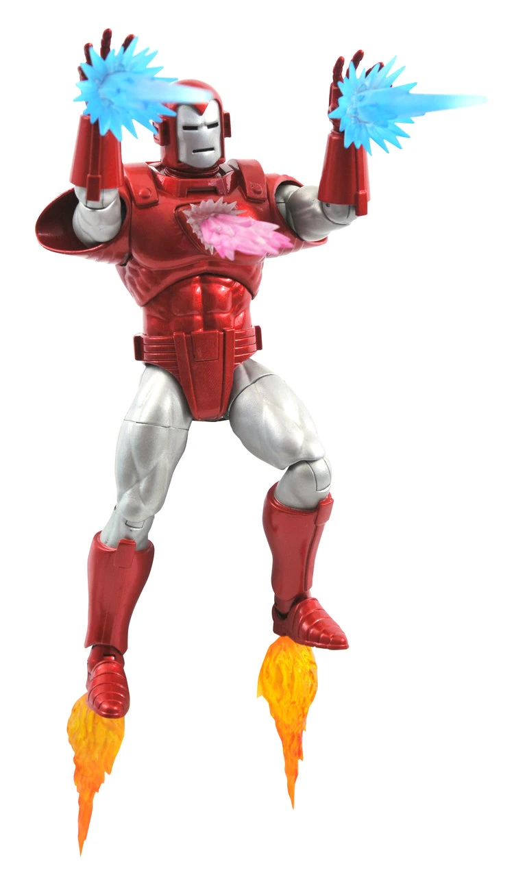 Marvel Select Silver Centurion Iron Man Action Figure 4 Marvel Select Silver Centurion Iron Man Action Figure - Image 2