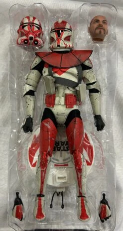 Sideshow Collectible 1/6 Star Wars Militaries Of Star Wars 612th Attack Battalion Commander Ganch Sixth Scale Figure *Open Box* -Model Figures Shop 747720221963g