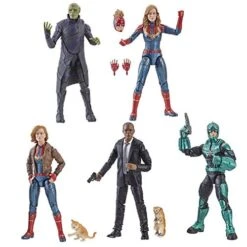Hasbro Marvel Legends Captain Marvel Wave 1 Set Of 7 (Kree Sentry BAF) Action Figures -Model Figures Shop BAFKREE