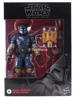 Hasbro Star Wars Black Series The Mandalorian Heavy Infantry Mandalorian 6 Inch Action Figure -Model Figures Shop IMG 0230