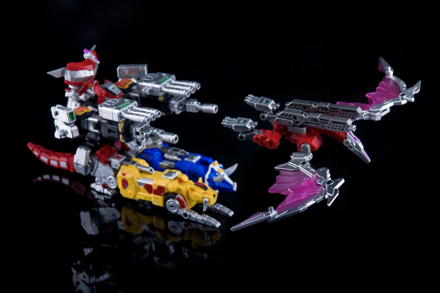 Lucky Cat Micro Cosmos MC03 Beast Lord Mighty Morphin Power Rangers Megazord Die-Cast Action Figure 13 Lucky Cat Micro Cosmos MC03 Beast Lord Mighty Morphin Power Rangers Megazord Die-Cast Action Figure - Image 11