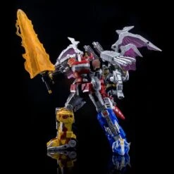 Lucky Cat Micro Cosmos MC03 Beast Lord Mighty Morphin Power Rangers Megazord Die-Cast Action Figure 22 Lucky Cat Micro Cosmos MC03 Beast Lord Mighty Morphin Power Rangers Megazord Die-Cast Action Figure -Model Figures Shop MC03e