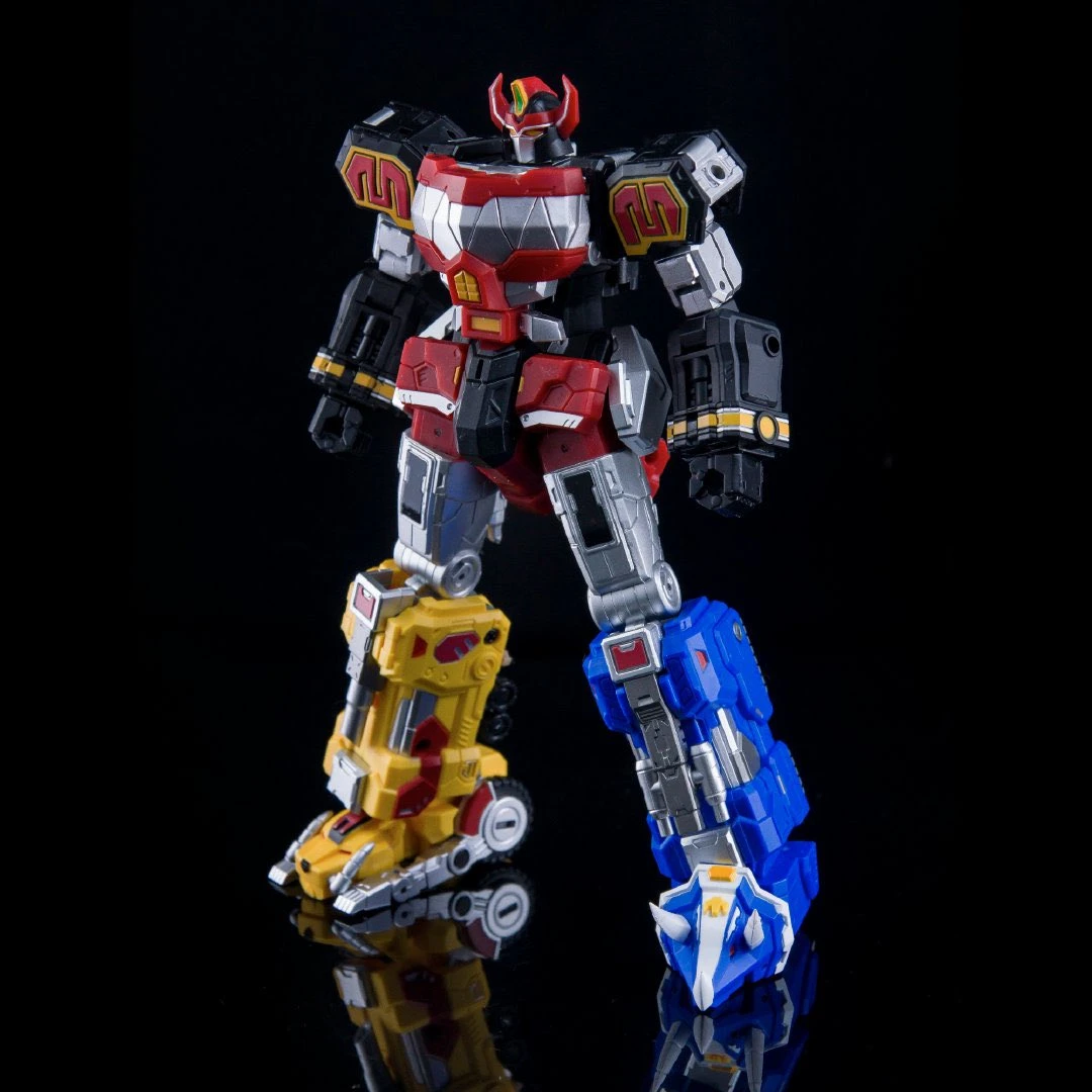 Lucky Cat Micro Cosmos MC03 Beast Lord Mighty Morphin Power Rangers Megazord Die-Cast Action Figure 7 Lucky Cat Micro Cosmos MC03 Beast Lord Mighty Morphin Power Rangers Megazord Die-Cast Action Figure - Image 5