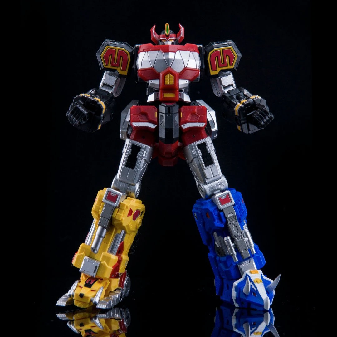 Lucky Cat Micro Cosmos MC03 Beast Lord Mighty Morphin Power Rangers Megazord Die-Cast Action Figure 6 Lucky Cat Micro Cosmos MC03 Beast Lord Mighty Morphin Power Rangers Megazord Die-Cast Action Figure - Image 4