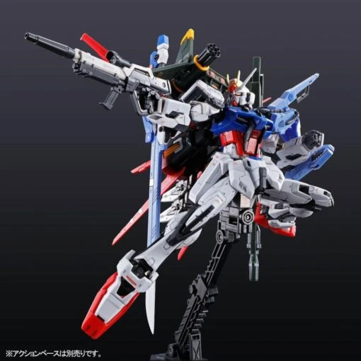 Gundam 1/144 RG GAT-X105+AQM/E-YM1 Perfect Strike Seed Model Kit Bandai Exclusive - Image 2