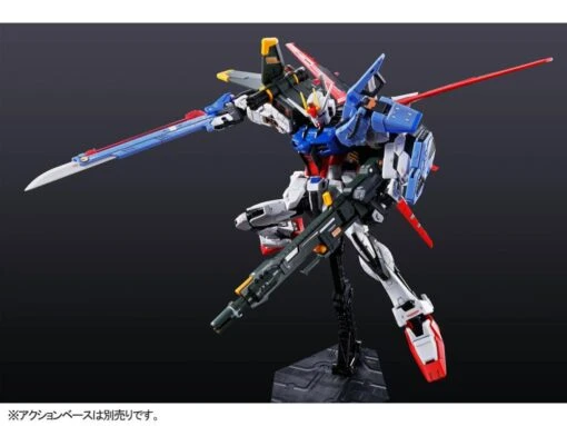 Gundam 1/144 RG GAT-X105+AQM/E-YM1 Perfect Strike Seed Model Kit Bandai Exclusive - Image 5