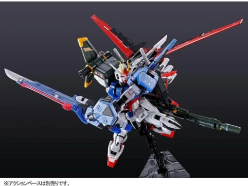 Gundam 1/144 RG GAT-X105+AQM/E-YM1 Perfect Strike Seed Model Kit Bandai Exclusive - Image 6