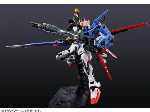 Gundam 1/144 RG GAT-X105+AQM/E-YM1 Perfect Strike Seed Model Kit Bandai Exclusive - Image 7