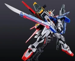 Gundam 1/144 RG GAT-X105+AQM/E-YM1 Perfect Strike Seed Model Kit Bandai Exclusive -Model Figures Shop RGPERFECTSTRIKEEXPO h