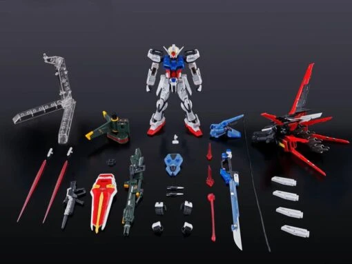 Gundam 1/144 RG GAT-X105+AQM/E-YM1 Perfect Strike Seed Model Kit Bandai Exclusive