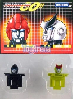 Transformers E-Hobby Ironhide & Ratchet Custom Heads Black And Green Version