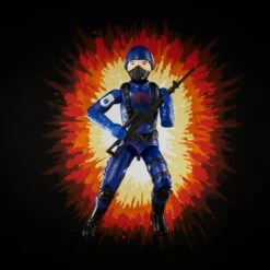 Hasbro Retro G.I. Joe Cobra Officer And Cobra Trooper 2 Pack Collection Action Figure -Model Figures Shop h