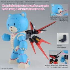Bandai Gundam 1/144 HGBM #XX Beargguy Ohana & AloHalo Set Model Kit -Model Figures Shop hg beargguy aroharo 05 en