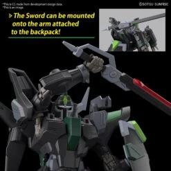 Bandai Gundam 1/144 Seed Freedom #XX Black Knight Squad Rud-ro.A (Tentative) Model Kit -Model Figures Shop hg black knight squad rud ro.a 05 en